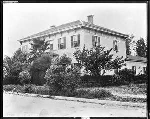 Drum Barracks Old Officer's Quarters in Wilmington, Los Angeles, 1928