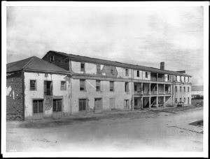 Exterior view of the Washington Hotel at Monterey, ca.1890