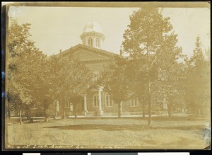 An exterior view of the State Capitol building in Carson City, Nevada