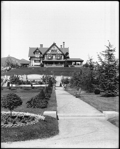 Arthur Letts residence, also called Holmby House, Hollywood, ca.1905