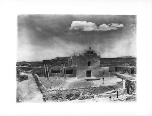 Church at Pueblo of Laguna, New Mexico, ca.1898