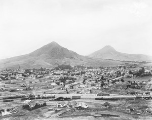 Panoramic view of San Luis Obispo looking north, ca.1906