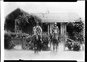 Portrait of Don Jose Antonio Pico II, and his son and namesake, Lieutenant Jose Arto Pico, ca.1860/1871