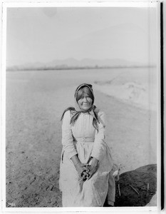 Chemehuevi Indian woman storyteller, ca.1900