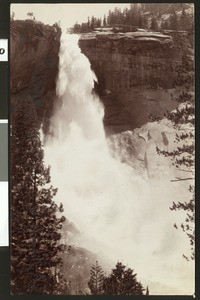 View of Nevada Falls in Yosemite National Park, ca.1920