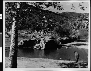 California's first dam, ca.1930