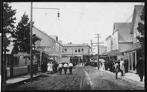 Bridge Street in Seaside, Oregon