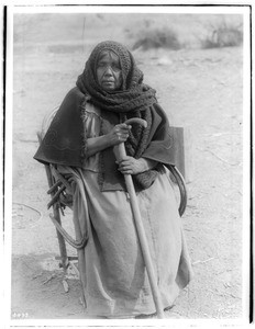 Portrait of Mrs. Scott, a Christian Indian woman educated by the white man, ca.1900