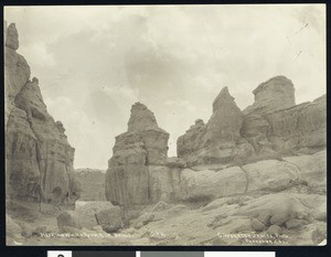 Mesa on which Acoma is built, ca.1900