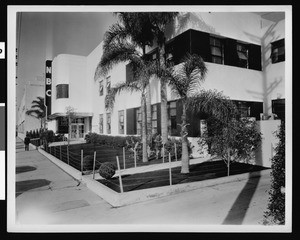 Exterior view of NBC Studios