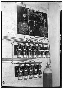 Cooling system at the San Fernando Heights Orange Association, August, 1936