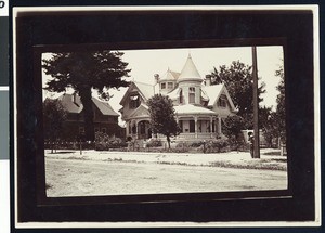 Exterior view of house in Lodi, ca.1900