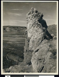 A rock formation, Nevada