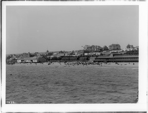 Redondo Beach view from wharf, ca.1903