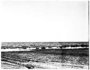 View of the Salton Sea in the Colorado Desert near Palm Springs