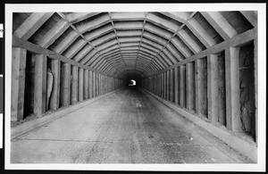 Tunnel in Zian National Park, Utah