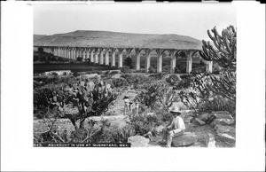 Aqueduct at Queretaro, Mexico, ca.1905-1910