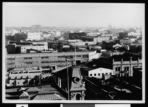 Panoramic view of Los Angeles, ca.1910