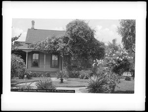 Rose Cottage, Reverend A.M. Merwin's home in Pasadena