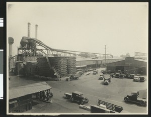 Exterior view of the Hammond Lumber Company, ca.1930