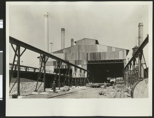 Exterior view of the Columbia Steel Corporation, ca.1925