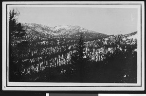 View of mountains in the Tahquitz Valley