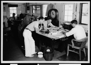 Mr. Taylor's office at the Department of Public Works