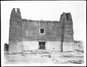 Old church at the Acoma Pueblo, New Mexico, ca.1900