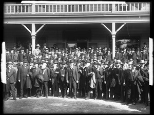 Chamber of Commerce excursion (more than 100 men) to Pomona, March 6, 1903