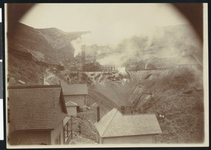 View of mines in Jerome, Arizona