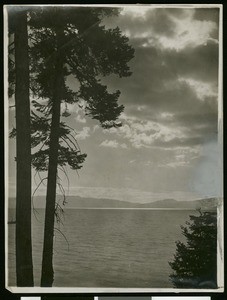 Sunrise over Lake Tahoe, ca.1910