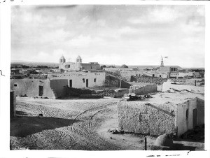 View of the Pueblo of Isleta, New Mexico, ca.1898