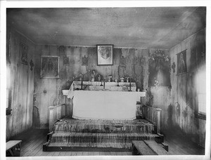 Paiute, or "Digger Indian" chapel, Lemoore, Kings County, ca.1900