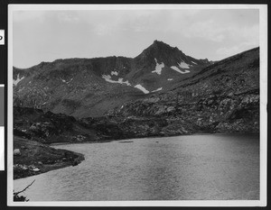 Lake in the High Sierras, August 1935