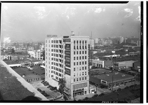 Exterior view of the Southwestern University, 1928