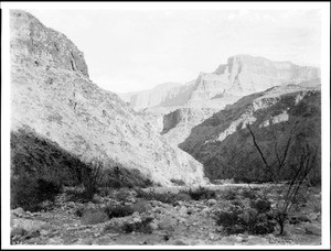 In the Grand Canyon near Peach Springs, Arizona, ca.1900