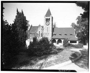 Church of the Angels, Gavanza, showing the landscaping in the foreground, ca.1880-1940