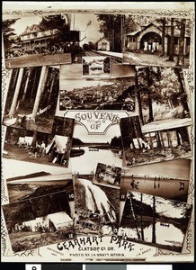 A collage which serves as a souvenir of Gearhart Park, Clatsop County, Oregon, 1894