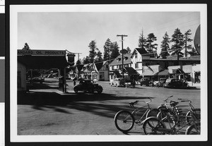 Pine Knot Boulevard in Big Bear Lake Village, ca.1950