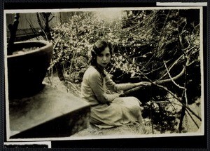 Eileen Chang's mother， ca. 1930