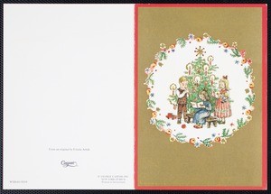 Christmas Card from C.T. Hsia to Eileen Chang, 1987