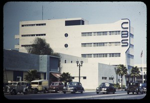 CBS headquarters (view from the west), Hollywood, Calif., 1938