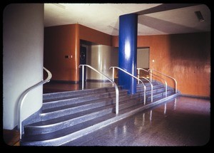 CBS steps & Studio C entrance, Hollywood, Calif., 1938