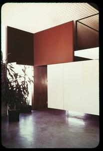 Beckett office & studio, Los Angeles, Calif., 1950