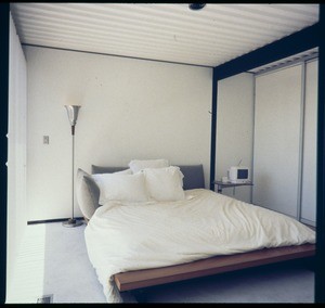 Bailey residence, bedroom, West Hollywood, after 1958?