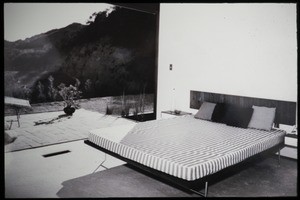 Bailey residence, bedroom, West Hollywood, after 1997?