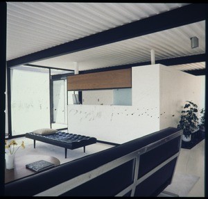 Bailey residence, living room, West Hollywood, after 1958?