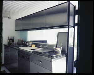 Bailey residence, kitchen, West Hollywood, after 1958?