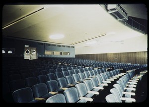 CBS theatre seating (under balcony), Hollywood, Calif., 1938