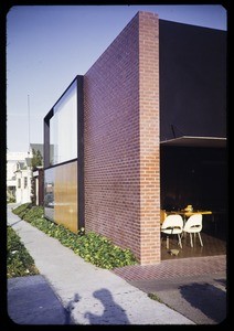 Beckett office & studio, Los Angeles, Calif., 1950